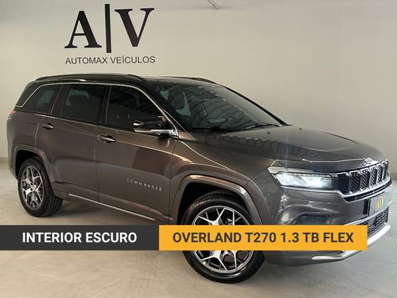 JEEP COMMANDER 1.3 T270 TURBO FLEX OVERLAND AT6 JEEP COMMANDER 1.3 T270 TURBO FLEX OVERLAND AT6